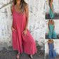 👗 50% RABATT! 🌸 Jumpsuit i bomull & linneblandning för damer – med fickor & justerbara axelband – Lätt, andningsbar & perfekt för varma dagar, strand eller avslappnade sommarlooker ☀️