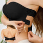 💜 KÖP 1, FÅ 1 GRATIS! 👙 Strap-free trådlös dam-BH med sidoknäppning – Mjuk & andningsbar – Ger naturlig lyft utan tryck – perfekt för axelbandsfria toppar eller festklänningar ✨