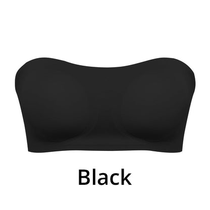 💜 KÖP 1, FÅ 1 GRATIS! 👙 Strap-free trådlös dam-BH med sidoknäppning – Mjuk & andningsbar – Ger naturlig lyft utan tryck – perfekt för axelbandsfria toppar eller festklänningar ✨