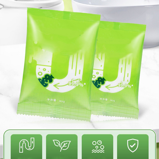 🚽 KÖP 1 FÅ 2! ✨ Kraftfull Avloppsrensare - Tar bort förstopningar på några minuter i avlopp och rör 💪🌊