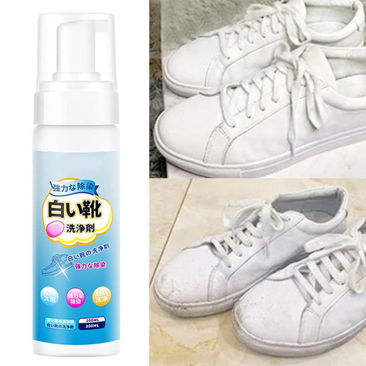 🔥 KÖP 1, FÅ 1 GRATIS! 👟 Universell portabel skumrengöring utan sköljning för skor – Fläckborttagande, fräsch doft & snabbtorkande – perfekt för sneakers, läder och textil 💨