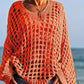 👚 60% RABATT! 🧶 Kvinnor Casual Solid Color Crochet Stickad Topp – Luftig Design, Bekväm Passform & Perfekt För Sommar & Vardag 🌸