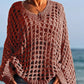 👚 60% RABATT! 🧶 Kvinnor Casual Solid Color Crochet Stickad Topp – Luftig Design, Bekväm Passform & Perfekt För Sommar & Vardag 🌸