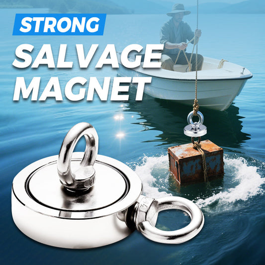 🎣 50% RABATT! ⛑️ Dubbelsidig Magnetisk Fiskeåtervinningsring – Stark Magnet, Universell Användning & Hållbar Design ✨