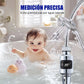 🚿 50% RABATT! 🌡️ LED-DUSCHTERMOMETER - Exakt Temperaturvisning med Storskärm, Enkel Monteringen utan Verktyg, Vattentät Design för Moderna Badrum 🛁✨