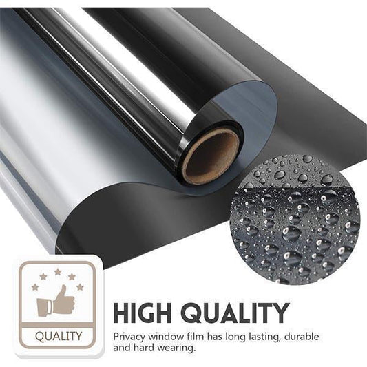 🪟 50% RABATT! 🔥 Värmeisolerande Sekretessfilm – UV-skydd, Enkel Applicering & Perfekt för Hem & Kontor 🏠