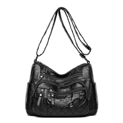 👜 50% RABATT! 🧳 Enkel Axelväska med Flera Fickor för Kvinnor – Lättvikt, Rymlig & Perfekt För Shopping, Resor Eller Vardagen 🛍️