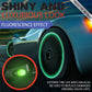 🚗 KÖP 2, FÅ 1 GRATIS! 💚 20-pack Självlysande Däckventilkåpor – Neon Gröna – Inget Batteri Behövs, Universell Passform & Lyser i Mörkret ✨