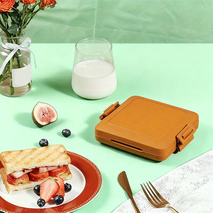 🍔 60% RABATT! 🎉 Mikrovågsugn Toastie Maker – Snabb Gräddning, Lätt att Rensa & Mångsidig Användning 📦
