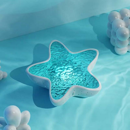 🌊 50% RABATT! 🚀 Sjöstjärna Havsvåg Projektorlampa – Avslappnande Belysning, Fjärrkontroll & Perfekt för Barnrum 🌟