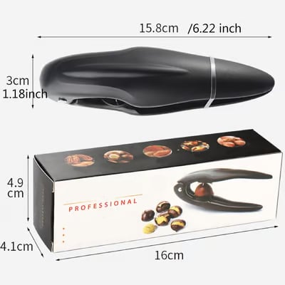 🌰 KÖP 2 FÅ 1 GRATIS! 🔥 Kastanjeskalare – Enkel att Använda, Ergonomiskt Handtag & Tål Hög Temperatur 🍂