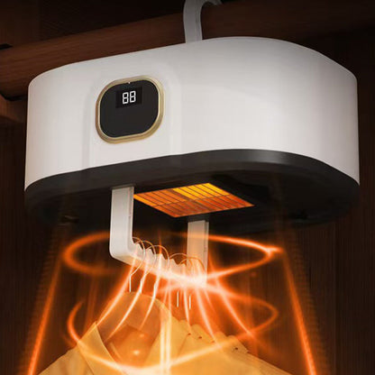 🔥 50% RABATT NU! ✨ Bärbar Hopfällbar Mini-Torktumlare - 3 Värmeinställningar & USB-laddning för Resa och Hemmaanvändning 🌬️🔌