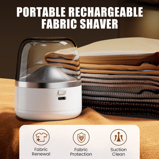 🧵 50% REA NU! 🔥 Bärbar Laddrakapparat - 3 Hastigheter & LED-belysning, Perfekt för Tröjor och Möbeltyger 🔋✨
