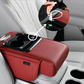 🚗 Mittelkonsole-Organizer mit Handyhalterung & USB-Ladefunktion – multifunktionaler Getränkehalter & Ablage für Auto