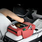 🚗 Mittelkonsole-Organizer mit Handyhalterung & USB-Ladefunktion – multifunktionaler Getränkehalter & Ablage für Auto
