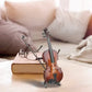 🎻 KÖP 2, FÅ 1 GRATIS! 🎉 Miniatyrviolinmodell – Exakt Detaljrikedom, Perfekt Smycke & Dekoration 📦