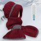 🧣 60% RABATT NU! ✨ Damers Integrerade Öronskyddande Mössa & Halsduk - Vindtät Fleece med Extra Långt Skydd för Hals och Öron 🧣❤️