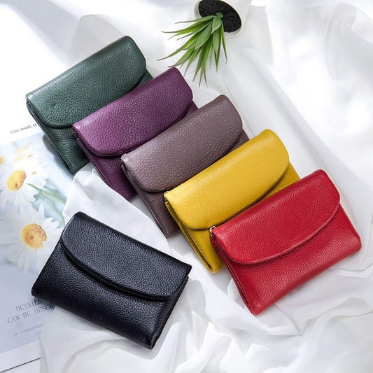 👛 50% RABATT! 🔥 Unisex Plånbok i Rutigt Läder – Slimmad Design, Äkta Läder & Perfekt För Dagligt Bruk & Resor 🧳