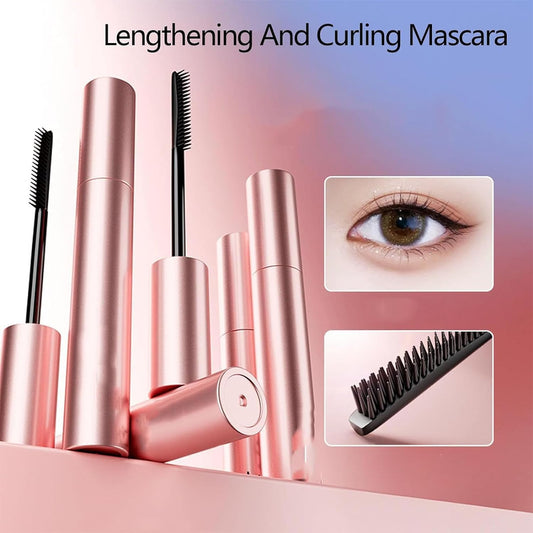 🎉 KÖP 1 FÅR 1 GRATIS! 💖 [VATTENTÅLIG OCH ICKE-UTTVÄTTANDE] LÄNGD- OCH VOLYMGIVANDE MASCARA - Hållbar Smink hela dagen 🌟