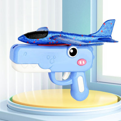 🦖 KÖP 3 FÅR 4! ✨ DINOSAURIEKASTARE - 4 Flygplan med Roliga Dinosauriedesign, Utvecklar Motorik och Ger Timmar av Lekglädje 🎯🚀