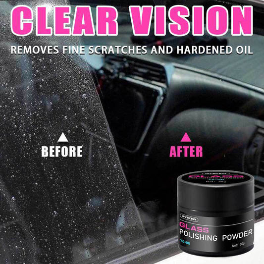 🔥 KÖP 2 FÅR 1 GRATIS! 🔥 Ceriumoxidpulver för Glaspolering - Ger Högglans & Är Repfri, Perfekt till Speglar och Fönster ✨