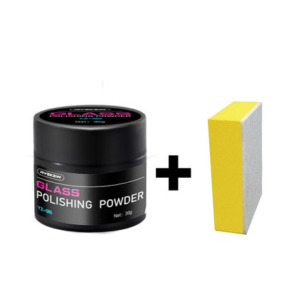 🔥 KÖP 2 FÅR 1 GRATIS! 🔥 Ceriumoxidpulver för Glaspolering - Ger Högglans & Är Repfri, Perfekt till Speglar och Fönster ✨