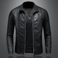 🧥 60% RABATT! 🔥 Milano Klassisk Läderjacka – Premium Konstläder, Tidlös Design & Perfekt Passform 🏍️