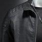🧥 60% RABATT! 🔥 Milano Klassisk Läderjacka – Premium Konstläder, Tidlös Design & Perfekt Passform 🏍️