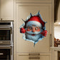 🎄 KÖP 1 FÅR 1 GRATIS! ✨ JULVÄGGDEKALER - Festliga Designer med Enkel Applicering, Perfekt för Hemmet och Kontoret, Skapar Julstämning Överallt 🎅🌟