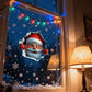 🎄 KÖP 1 FÅR 1 GRATIS! ✨ JULVÄGGDEKALER - Festliga Designer med Enkel Applicering, Perfekt för Hemmet och Kontoret, Skapar Julstämning Överallt 🎅🌟
