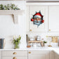 🎄 KÖP 1 FÅR 1 GRATIS! ✨ JULVÄGGDEKALER - Festliga Designer med Enkel Applicering, Perfekt för Hemmet och Kontoret, Skapar Julstämning Överallt 🎅🌟
