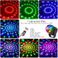 🌈 KÖP 2 FÅR 3! ✨ MAGISK LED-DISKOKULA - 16 Färglägen & Fjärrstyrd Rotation, Bärbar med Inbyggt Batteri, Perfekt för Fest och Hemmadisco 🎉🔋