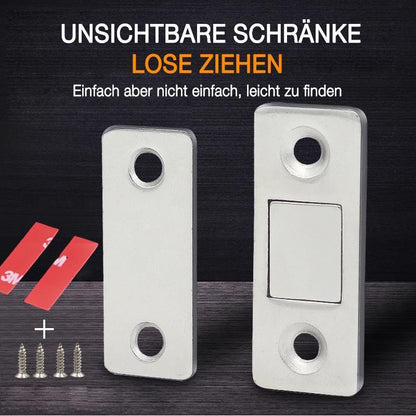 🔥 MEHR KAUFEN, MEHR GRATIS ERHALTEN! Ultra Dünn Tür Magnetverschluss Selbstklebend – Unsichtbar, stark haftend & einfach montiert – Perfekt für Schranktüren, Möbeltüren & leichte Zimmertüren ✨