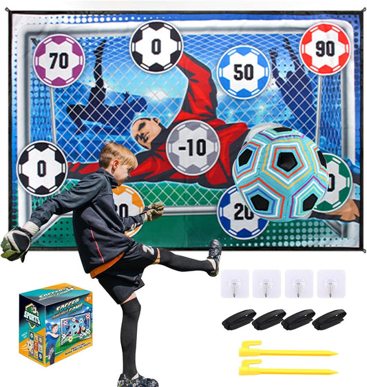 ⚽ 50% RABATT NU ! 🎉 Fotbollsspelset för Barn – Utomhuslek, Utvecklar Koordination & Familjekul 🏆