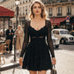 👗 60% RABATT! ✨ Stjärnklar Kvällsklänning med Spetsöverdel – Elegant, Festlig & Mjukt Siluettskapande 💫