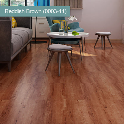 🧱 50% RABATT! 🏠 Självhäftande Golvplattor – 5-pack Med Trästruktur, Vattentäta & Enkel DIY-Installation 🌿