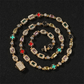 💎 60% RABATT! ✨ 6 mm Färgat Halsband & Armband – Kubisk Zirkonia, Justerbart & Elegant Present 🎁