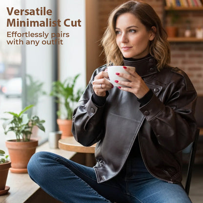 🧥 60% RABATT! 🔥 Ultimate Attitude Konstläder-Motorcykeljacka – Iögonfallande Design, Vardagskomfort & Perfekt Passform 🏍️ Fri Frakt