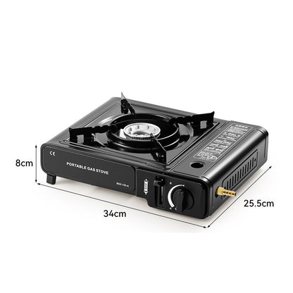 🔥 50% RABATT! 🏕️ Bärbar Spis – Kompatibel Med Butan & Gasol, 2900W Effekt & Inbyggt Säkerhetsskydd för Camping ⛺