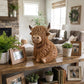 🐮 50% RABATT! 🔥 Varm Highland Light – Lampa i Form av en Highland-ko, Mysig Belysning & Perfekt Sommarsmycke 🏡