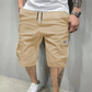 🩳 60% RABATT! ☀️ Lätta Cargoshorts – Andningsbart Tyg, Knälång Skärning & Säkra Fickor För Telefon & Nycklar, Bekväma Hela Dagen ✅