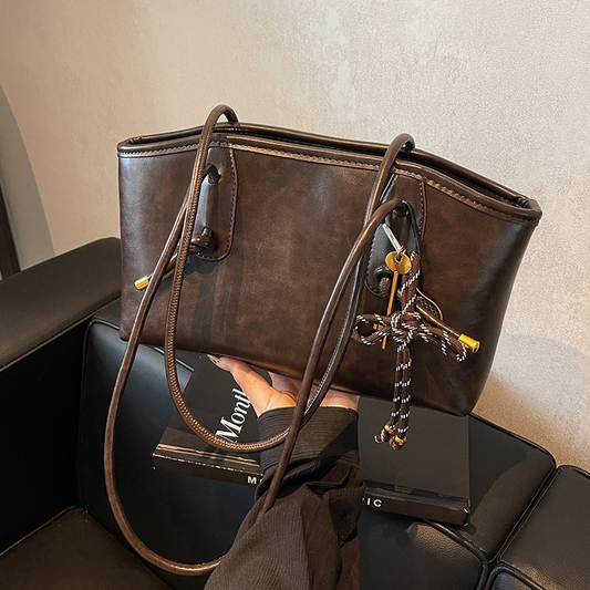 👜 60% RABATT! 🔥 Y2K Retro Style PU-Läder Axelväska – Trendig Design, Perfekt för Vardagsbruk & En Oumbärlig Accessoar 📸