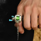 🎣 KÖP 2 FÅ 1 GRATIS! ✨ Miniatyr Fiskerulle Hänge Halsband – Unik Design, Hållbar Metall & Perfekt Present för Fiskare 🐟