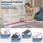 🏋️ 60% RABATT! 💪 Multifunktionell Hopfällbar Träningsbänk – Pilates-Reformer – Med Knä Timer & Motståndsband, För Mage/Rygg/Axlar/Ben 🏠