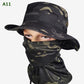 🧢 60% RABATT! 🎣 2-i-1 Kamouflagehatt med Halsduk – UPF 50+, Avtagbar Mask & Perfekt för Fiske & Utomhusbruk 🛡️