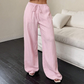 👖 60% RABATT! ✨ Mångsidiga Enfärgade Byxor med Vida Ben – Bekväm passform, Tidlös stil & Lätt att kombinera 💫