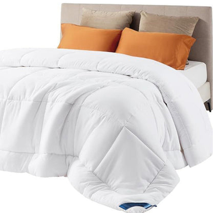 🛏️ 50% RABATT! 🌬️ Lätt & andningsbar quiltad täckinlägg – Mjuk, temperaturreglerande & perfekt för sovrummet året runt – allergivänligt & tvättbart ✨