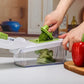 🥕 60% RABATT! 🔪 Multifunktionell Mandolin med Snabbskärning – Justerbara blad, Rostfritt stål & Lätt att rengöra 🥗