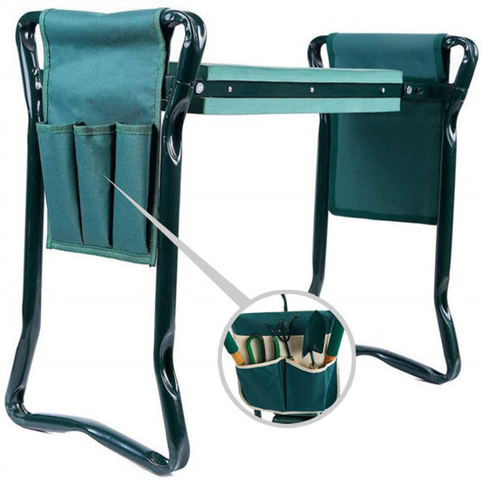 🪑 60% RABATT! 🌿 Sit & Kneel – Vikbar Trädgårdsstol – Ergonomisk Design, Skyddar Knän & Rygg & Perfekt för Trädgårdsarbete 🧤