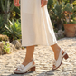 👡 50% RABATT! 🌸 3D-Blommiga Sandaler med Öppen Tå & Klack – Elegant Design, Stabil Klack & Andningsbar 👠